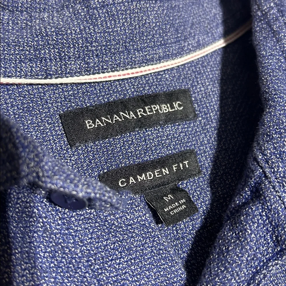 Banana Republic Camden Fit Premium Button-Down Shirt (Men M)